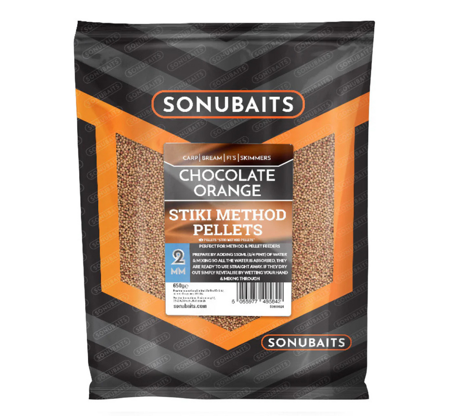 Method Pellets Stiki Chcolate Orange 2mm (650gr)