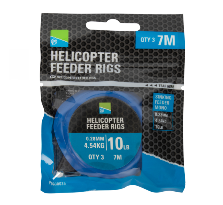 Helicopter Feeder Rigs (3stuks)