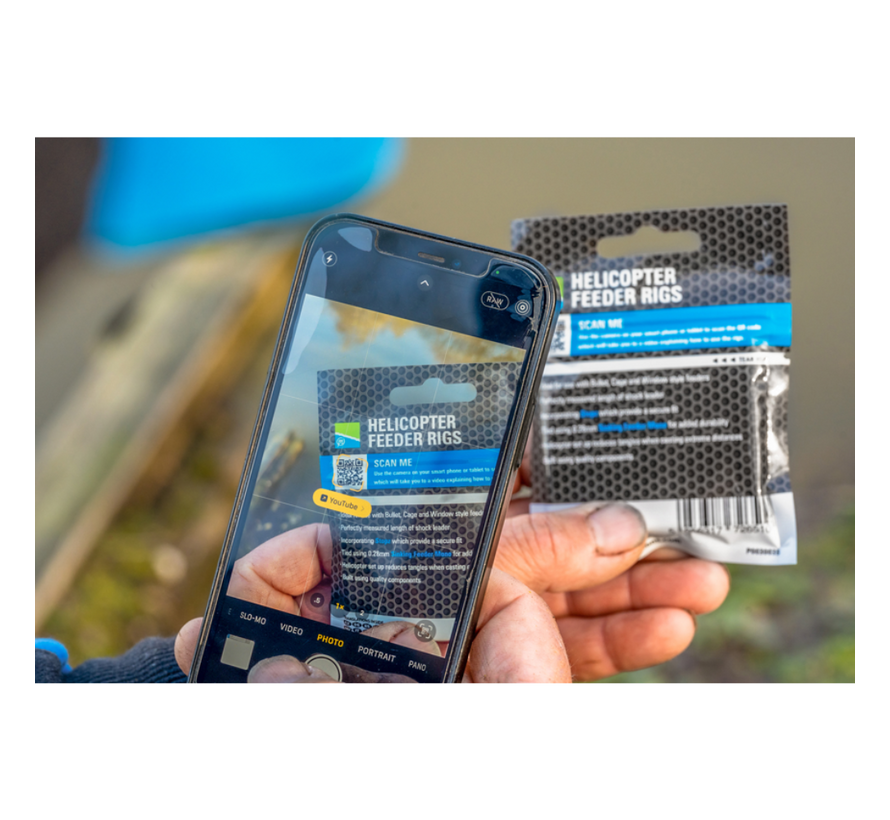 Helicopter Feeder Rigs (3stuks)