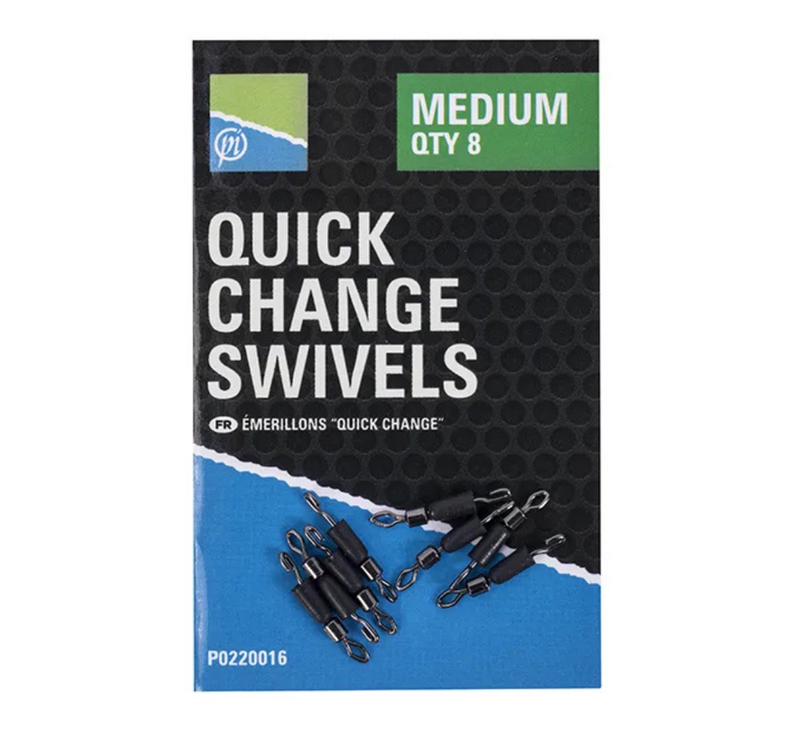 Quick Change Swivels (8stuks)