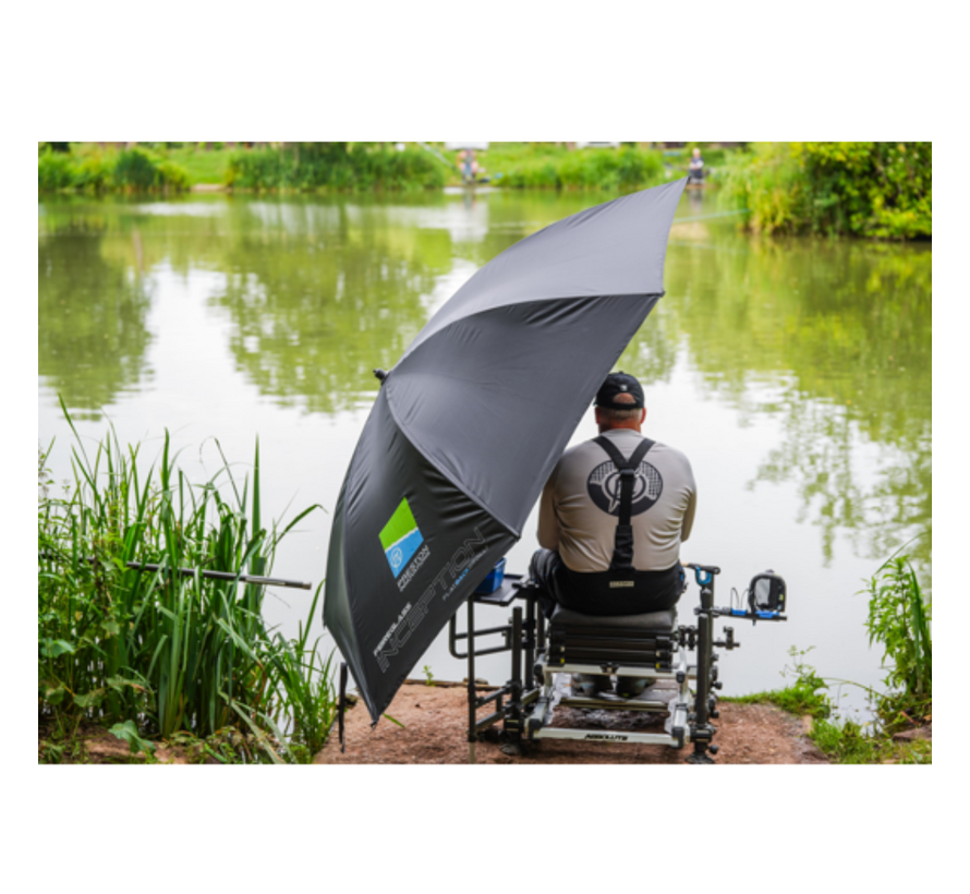 Inception Fibreglass Flatback Brolly 50"