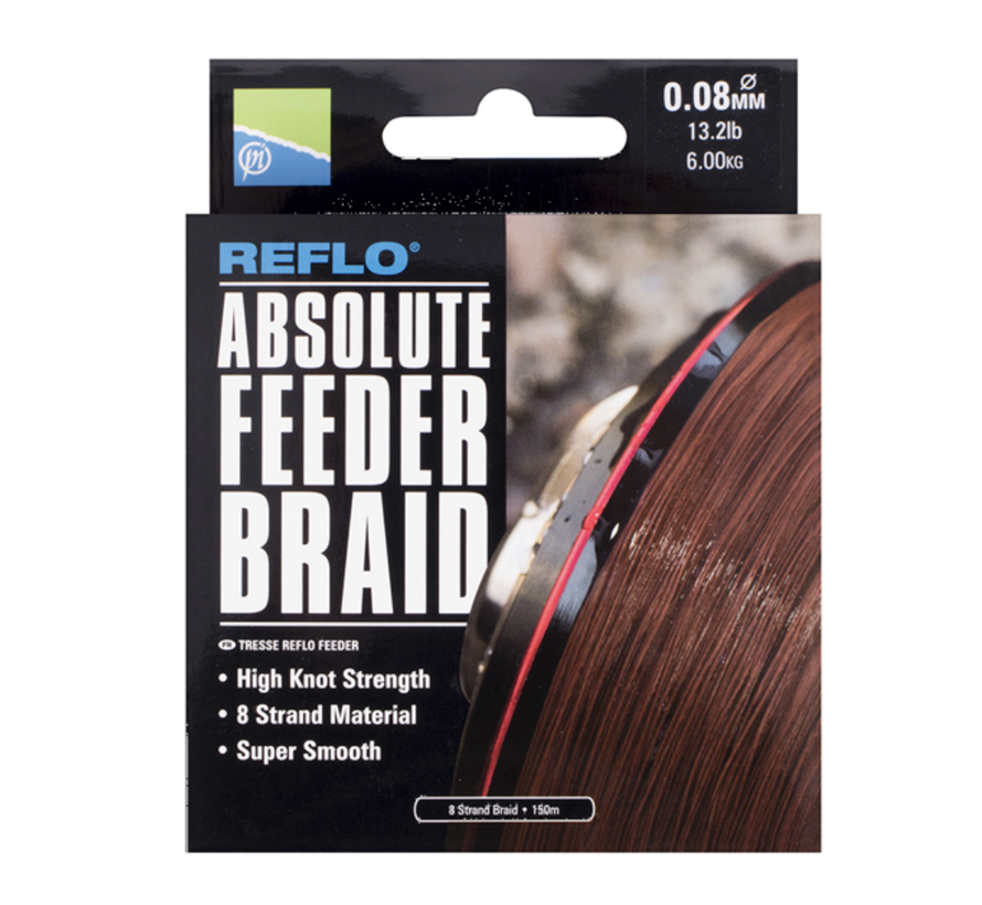 Reflo Absolute Feeder Braid - Gevlochten Feederlijn (150m)