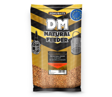 SONU BAITS DM Natural Feeder Hemp & Coriander (1kg)