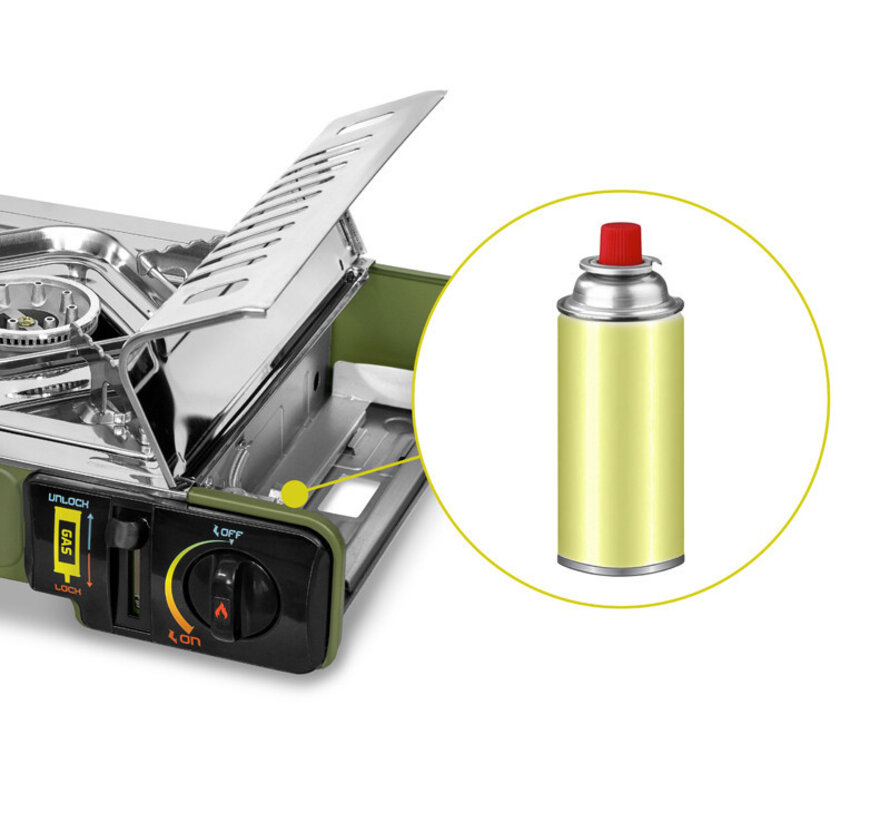 Stabiele Gas Pit Met Draagkoffer