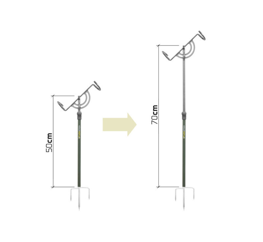 Telescoop Vaste Stok steun