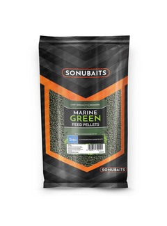 SONU BAITS Marine Green Feed Pellets (900gr)
