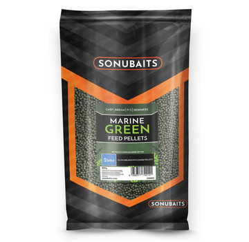 SONU BAITS Marine Green Feed Pellets (900gr)