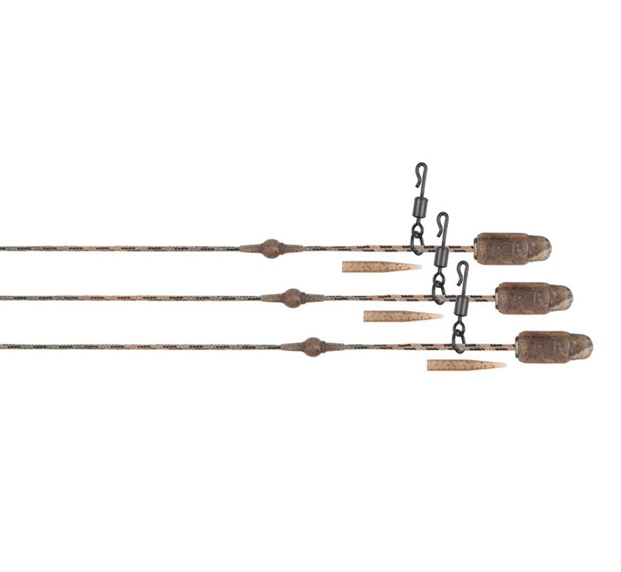 Submerge Camo Heli-Clip Rigs (3stuks)