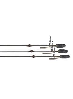 FOX Tuff Tungsten Tubing Heli-Clip Rigs (3stuks)