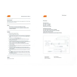 Installationsanleitung LeMans Brushless