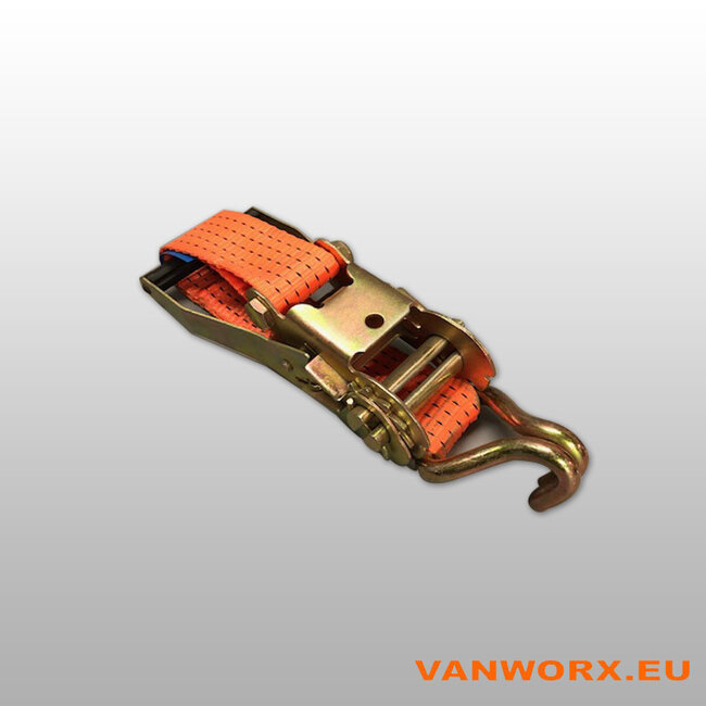 Tie-down Strap with Ratchet and Hook | Secure and Flexible Cargo Securing