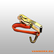 Tensioning belt with ratchet and hook 50 x 8600 mm Tensioning belt with ratchet and hook 50 x 8600 mm