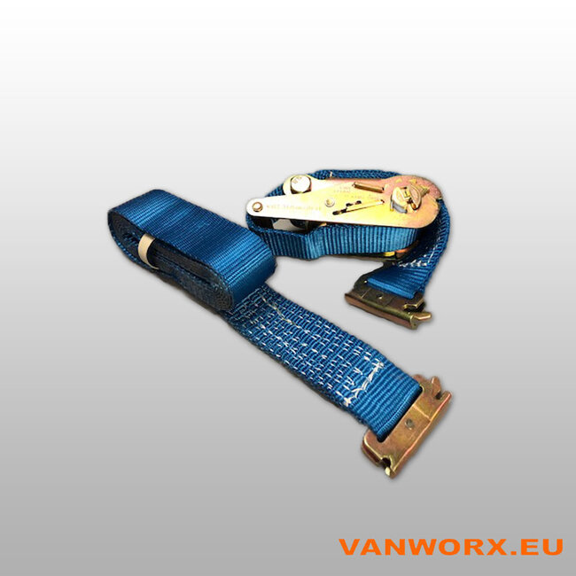 Tensioning belts with slotted hole fitting 50 x 4000 mm