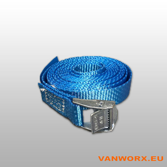 Lashing Strap with Cam Buckle 25 x 3000 mm | Universal Cargo Securing