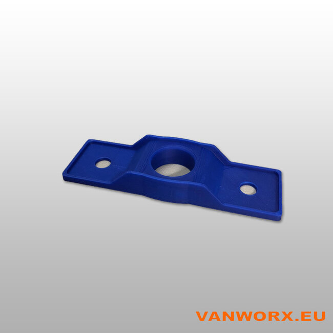Base plate for plug-in flashing light