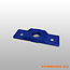 Base plate for plug-in flashing light