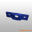 Base plate for plug-in flashing light