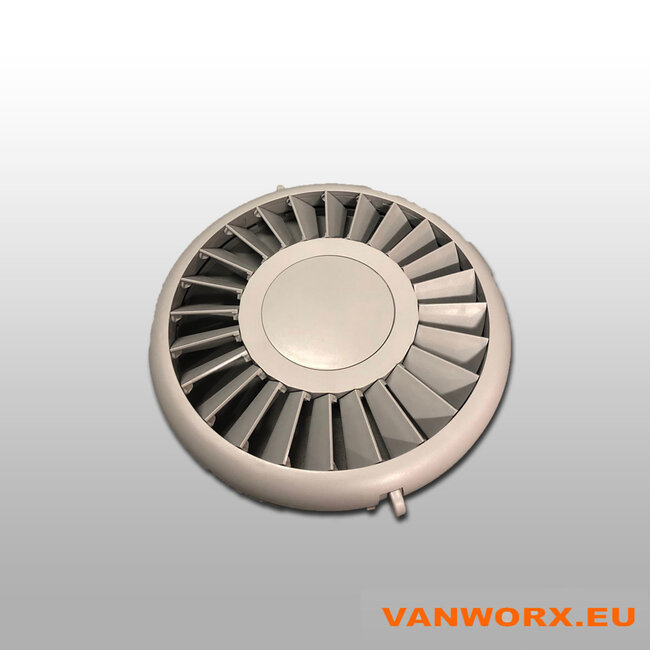 Grille de ventilation fermable Luxe Ø280 mm