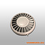 Grille de ventilation fermable Luxe Ø280 mm