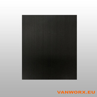 Alfombra de goma acanalada