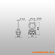 Stud Fitting for airline rail Stud Fitting for airline rail
