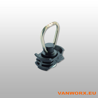 Single Stud Fitting voor Airline Rails | 500 daN | Vanworx
