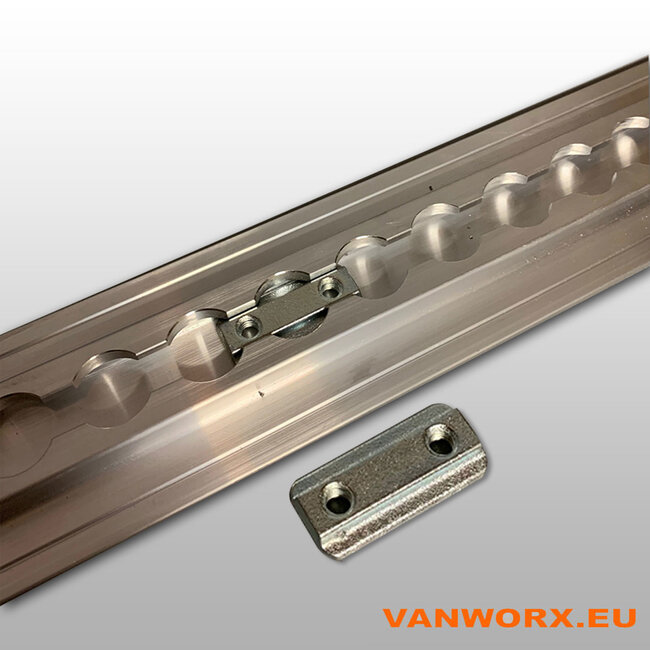 Raccord à vis pour les rails de montage KERL 2 x M6