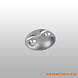 Round anchor plate for studfitting Round anchor plate for studfitting