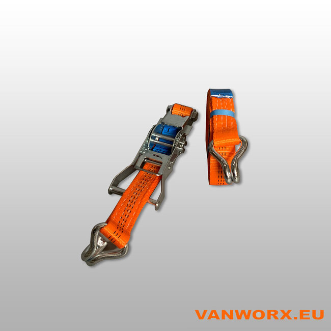 Lashing Strap with Ratchet and Hook | Powerful Cargo Securing for Safe Transport