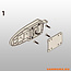 Thule Universal Lock – Double Pack | Enhanced Security for Vehicle Doors and Hatches