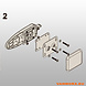 Thule Universal Lock - double pack Thule Universal Lock - double pack