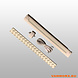 Bande LED ALU blanches 300 mm Bande LED ALU blanches 300 mm