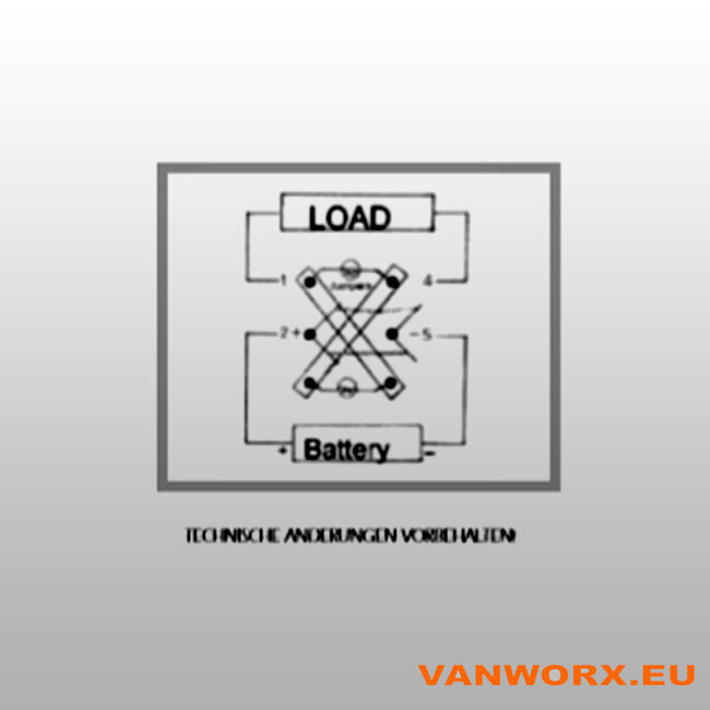 3 step switch with symbol