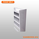 Aluminium opbergmodule Aluminium opbergmodule