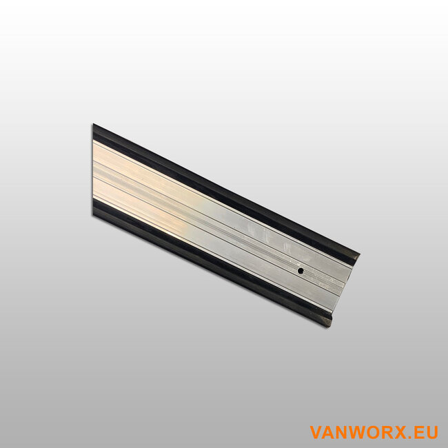 Rail de verrouillage en aluminium avec caoutchouc