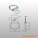 Zurrmulde Rund Ø14 mm Zurrmulde Rund Ø14 mm