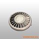 Closable ventilation valve Luxe Ø280 mm with LED 24V Closable ventilation valve Luxe Ø280 mm with LED 24V