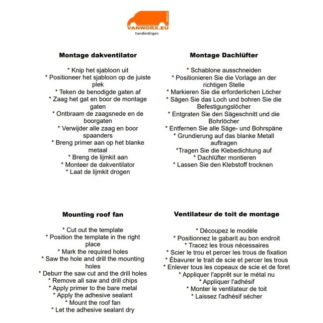Installation manual