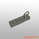 KERL Universele afschuifbare adapter voor bindrails 3 x M8 KERL Universele afschuifbare adapter voor bindrails 3 x M8