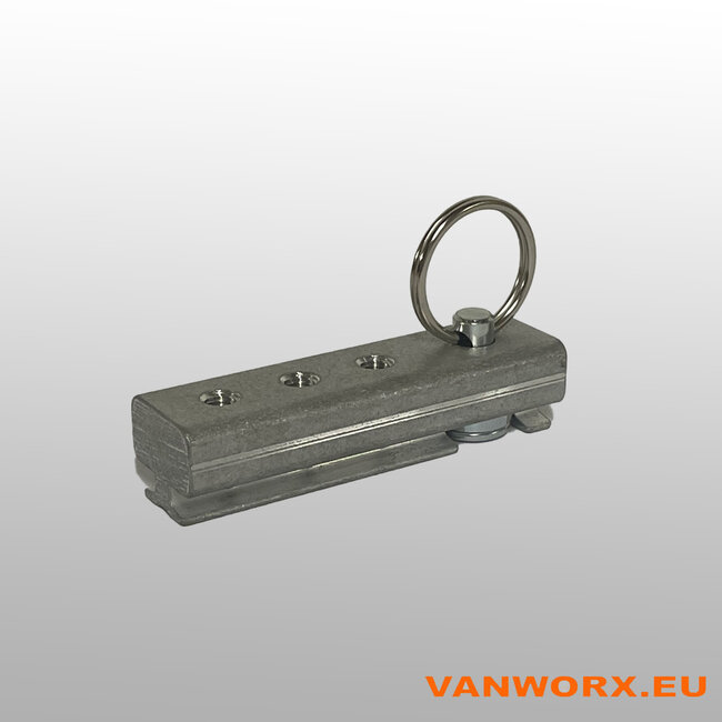 KERL Universal-Abschiebeadapter für Airline Schienen 3 x M8