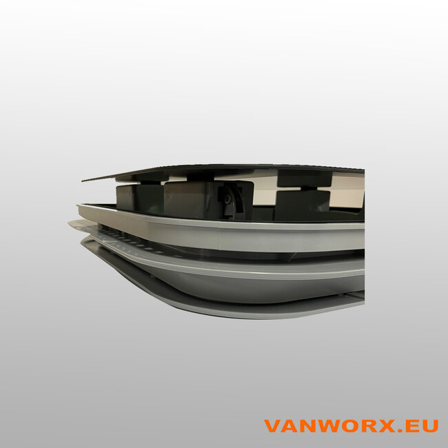 Large Roof Hatch 970x530 mm - Manual Operation for Light & Ventilation