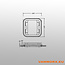 Compact Roof Hatch with Manual Operation - More Light and Privacy for your Camper/Caravan