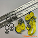 Setje aluminium bindrails light 498 mm Setje aluminium bindrails light 498 mm