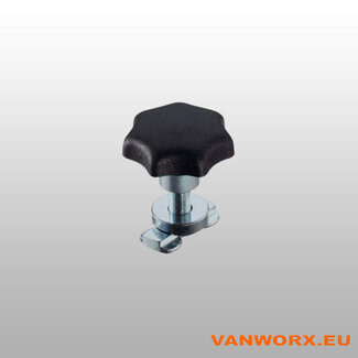 Sliding block for airline rails M10 x 12S