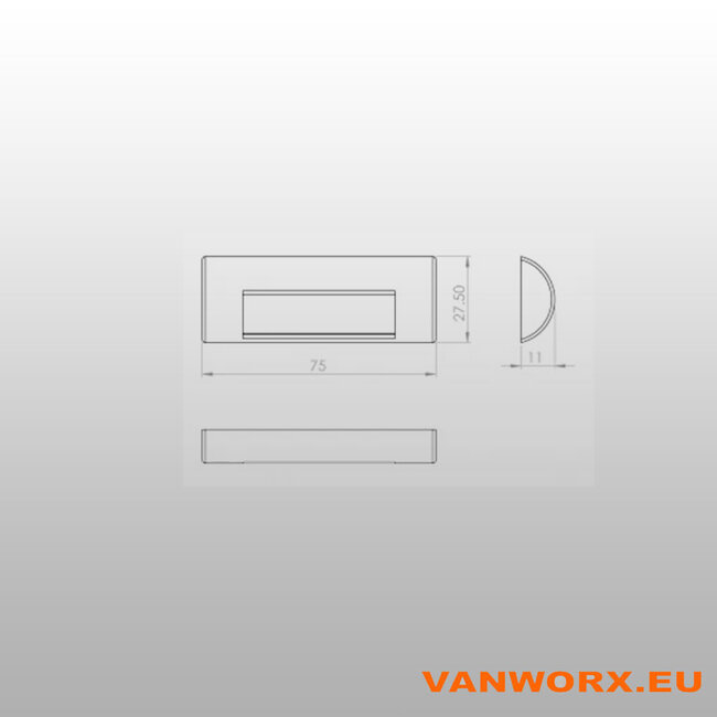 Steplite LED 12V voor de elektrische module van Easy Aero