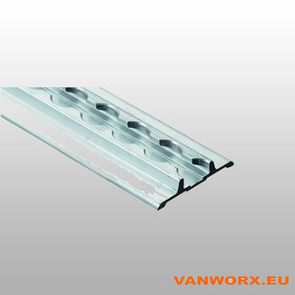 Aluminium Vliegtuigrail met Flens | Op Maat | Vanworx