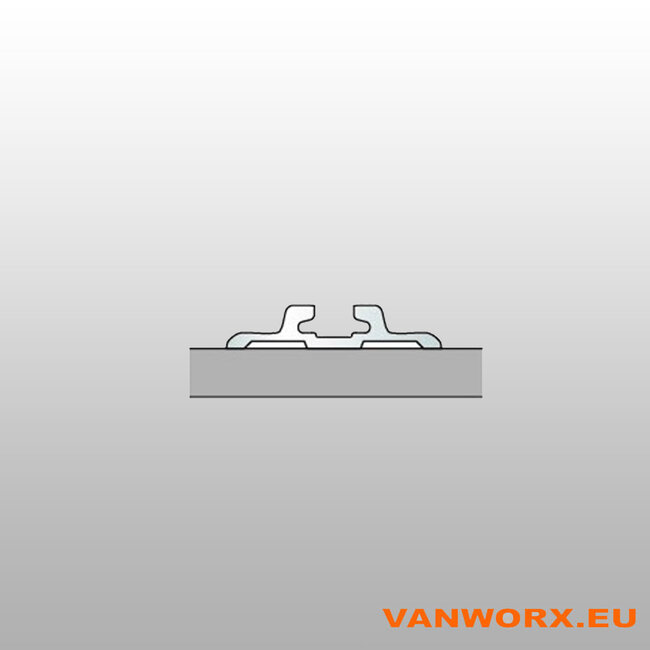 Rails de reliure Aluminium à coller