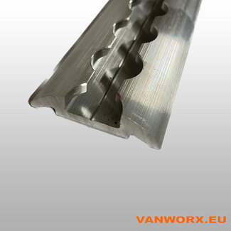 Rieles de avión de media caña