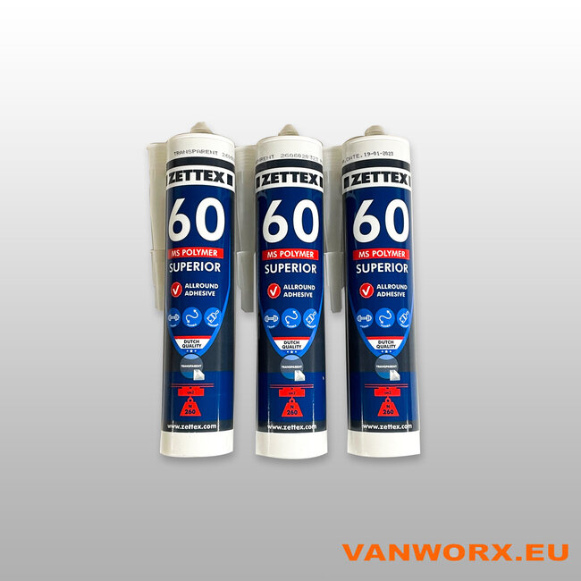 Ontluchtingsventilator compleet incl. bevestigingsmaterialen