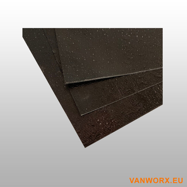 Planches anti-tambour Vibraflex  250 x 250 x 5,3 mm